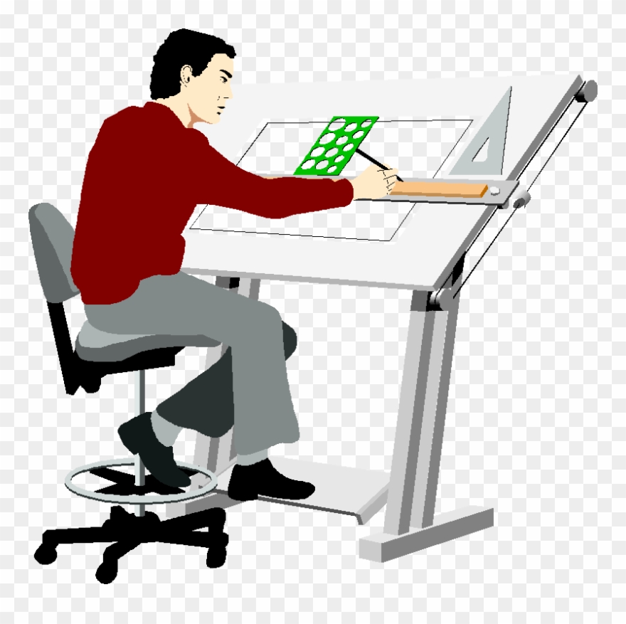 Dibujante De Autocad Clipart