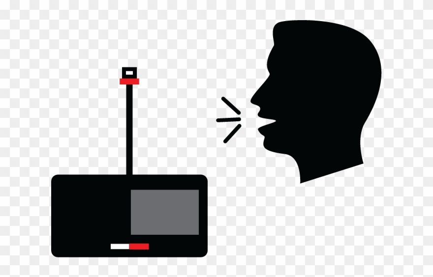 Speak Into The Microphone To Check The Audio - Icon Clipart