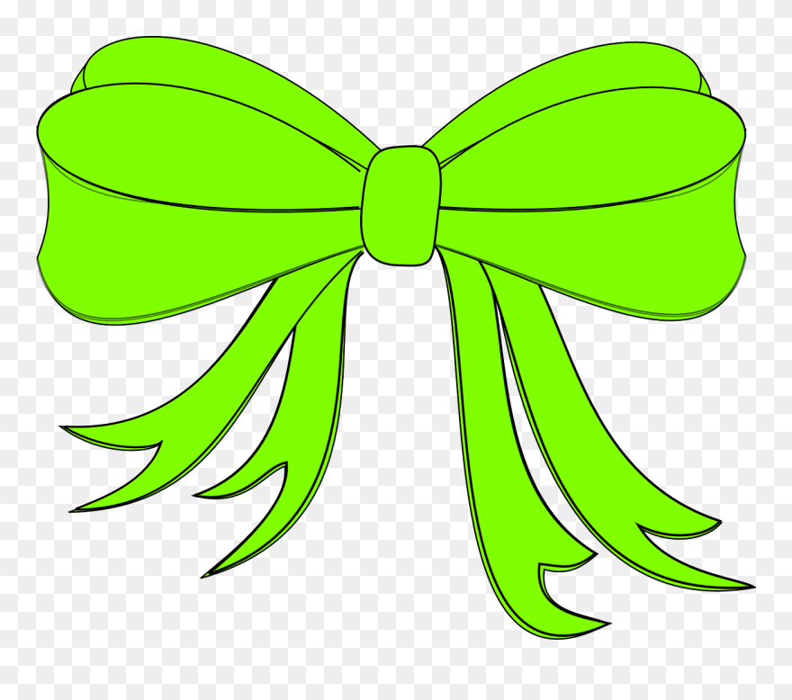 Collection Of Neon Ribbon Cliparts - Ribbon Clip Art - Png Download