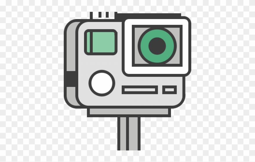 Gopro Camera Clipart Pro - Travel Camera Icons Png Transparent Png