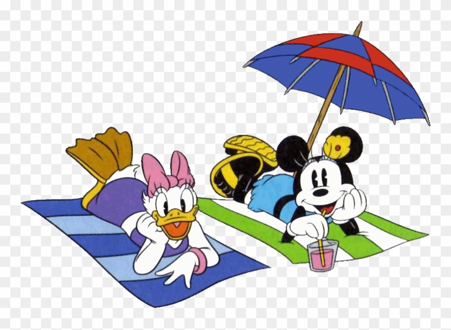 Mickey Mouse Clipart Daisy - Cartoon - Png Download