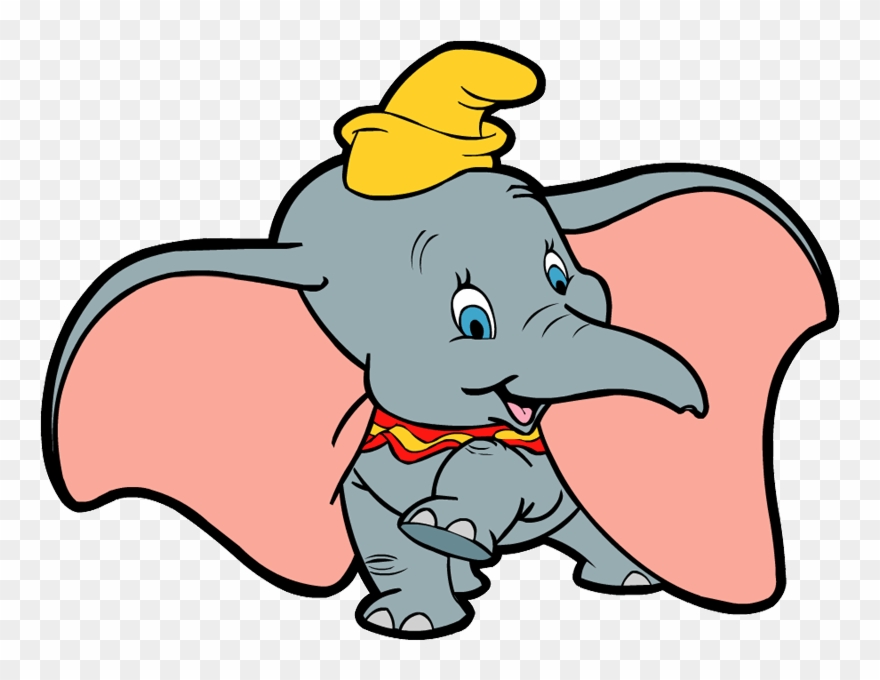 Dumbo Clip Art Free - Figuras Animadas De Disney - Png Download