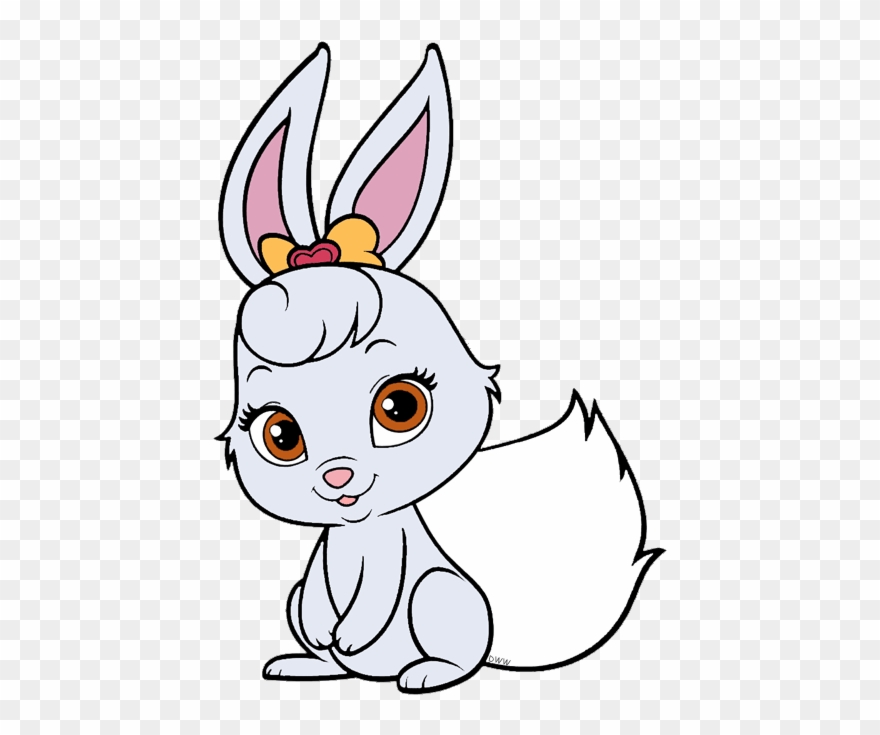 Rabbit Clipart Snow White - Whisker Haven - Png Download
