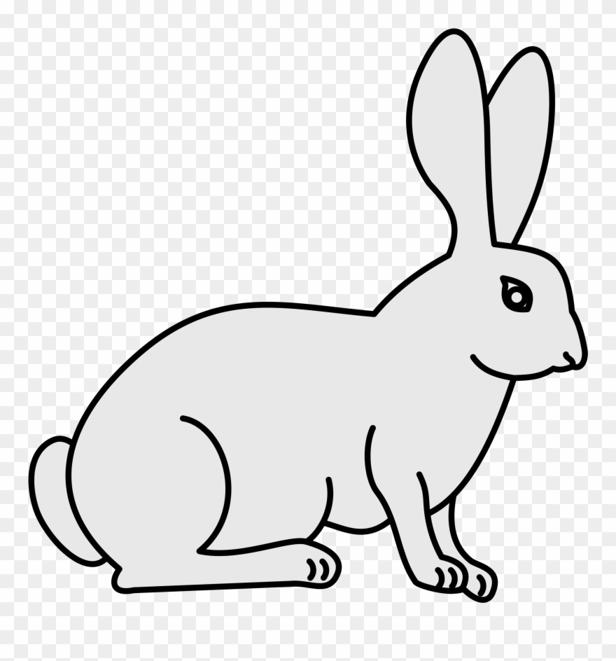 Illustration Of A Rabbit Clipart