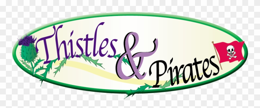 Thistles & Pirates Logo Clipart