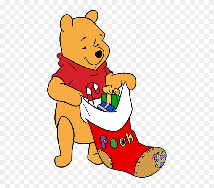 Download Christmas Winnie The Pooh Stocking Picture Winnie The Pooh