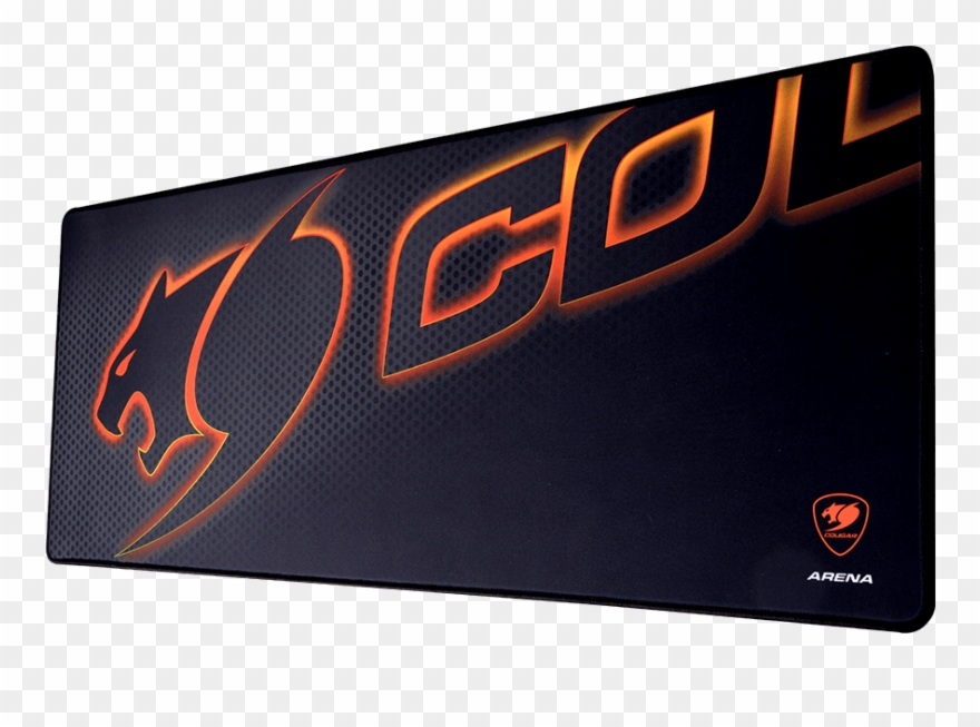 Arena Black Gaming Mouse Pad - Mousepad Cougar Clipart