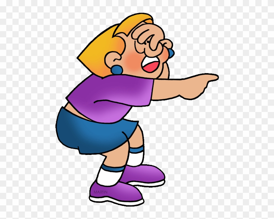 Student Pointing Clip Art - Png Download