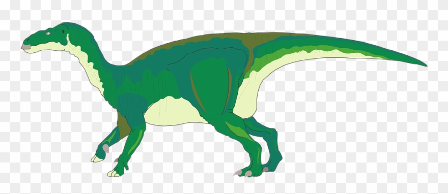 Cool Dinosaur Cliparts 25, Buy Clip Art - Khủng Long Màu Xanh - Png Download