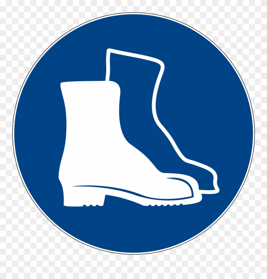 Din 4844 2 D M005 - Gebotszeichen M008 Clipart