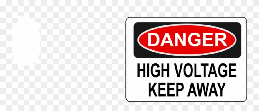 Danger High Voltage Computer Icons Sign, Danger High - Danger High Voltage Clipart