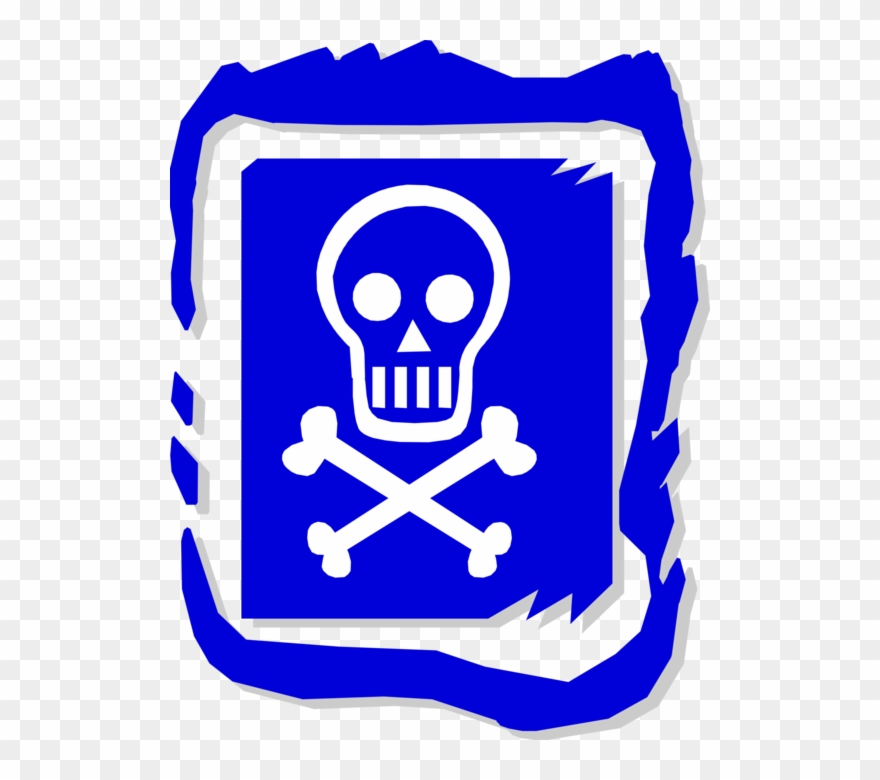 Vector Illustration Of Skull And Crossbones Identify - Health And Safety At Work Clipart