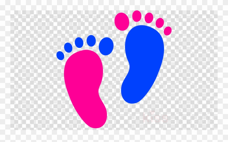 Baby Feet Silhouette Clipart Baby Foot Easy Pack Clip - Glitter Baby Footprints Frames - Png Download