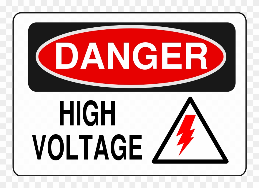 Danger High Voltage Hd Clipart