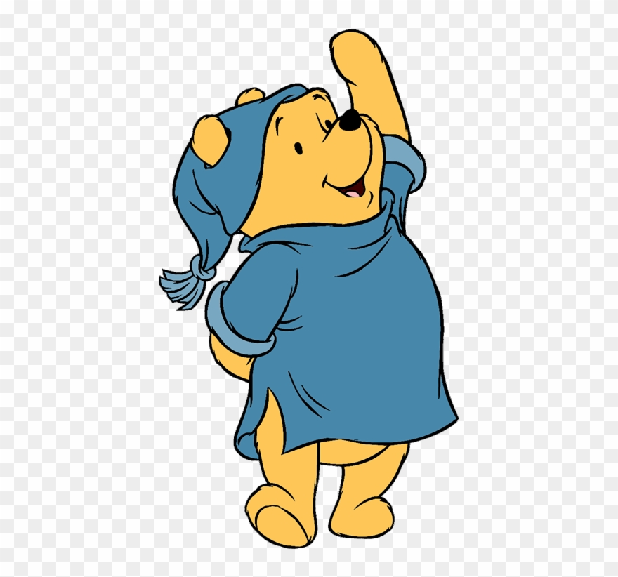 Winnie The Pooh Clip Art - Bedtime Winnie The Pooh - Png Download