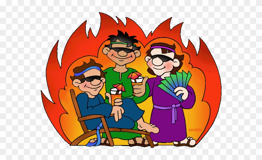 Shadrack Bible Colouring For Humorous Clip Art By Phillip - Shadrach Meshach And Abednego Clipart - Png Download