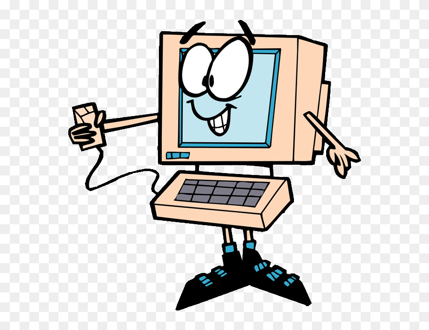Funny Computer Clipart - Funny Clipart - Png Download