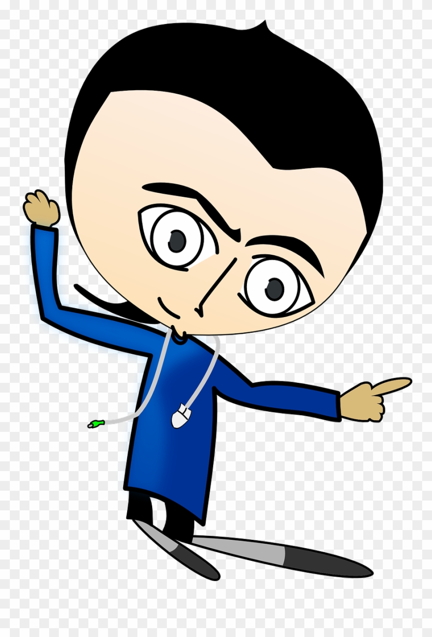 Animated Computer Clipart 5, Buy Clip Art - Geek Cartoon Png Transparent Png