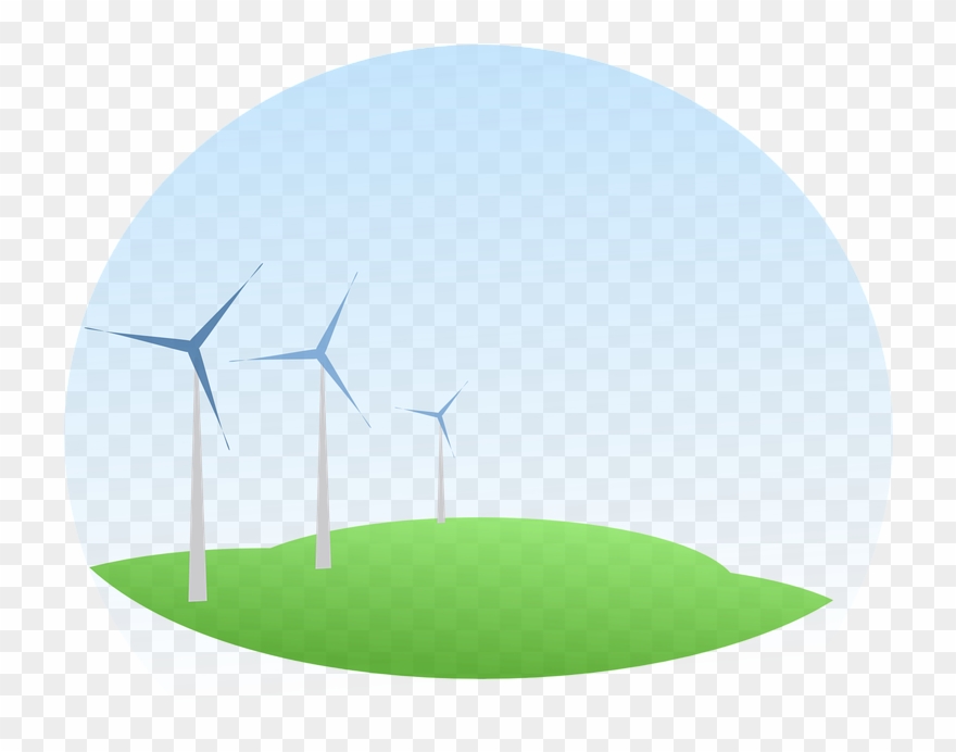 Solar Energy Clipart 29, Buy Clip Art - Wind Clipart Energy Green - Png Download