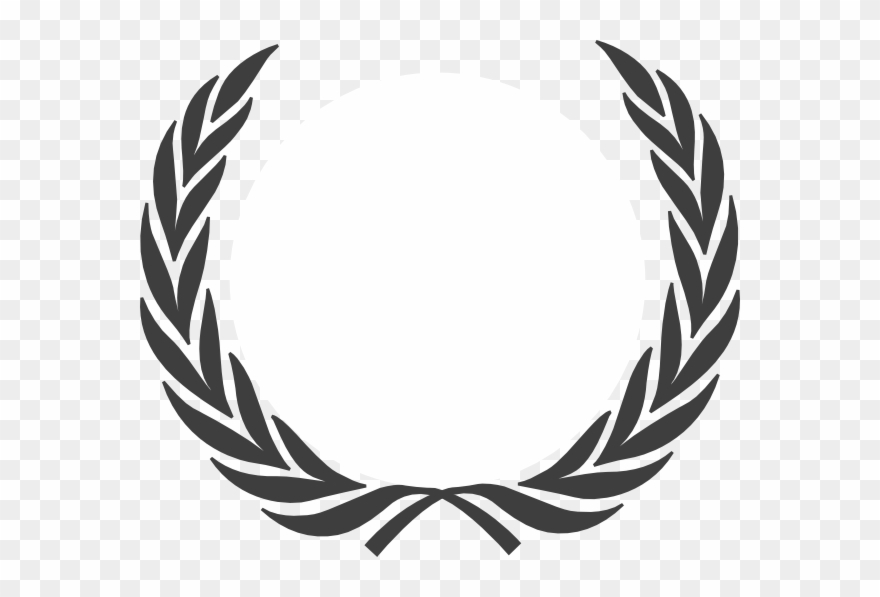 Graphic Royalty Free Download Gold Laurel Clip Art - Laurel Wreath Red - Png Download