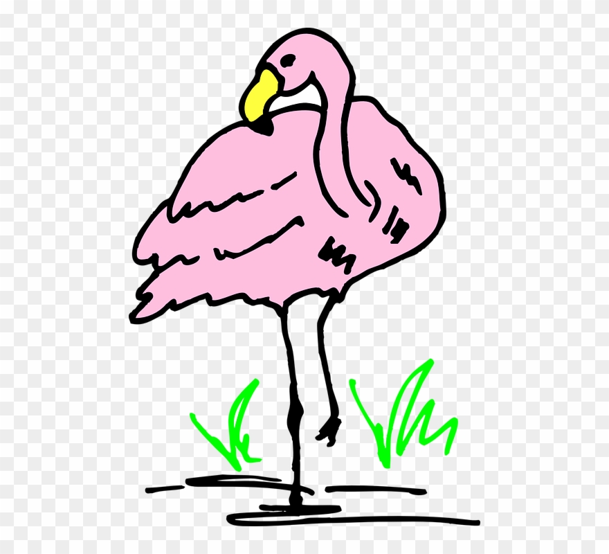 Perfume Cliparts 18, Buy Clip Art - Kartun Hewan Flamingo - Png Download