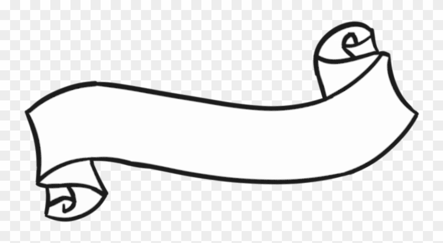 Scroll Banner Png Download Clipart Free Download Collection - Banner Hand Drawn Png Transparent Png