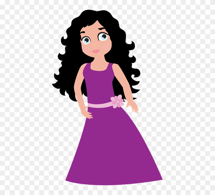 Cartoon Princess 16, Buy Clip Art - Hilde, The Working Princess [book] - Png Download