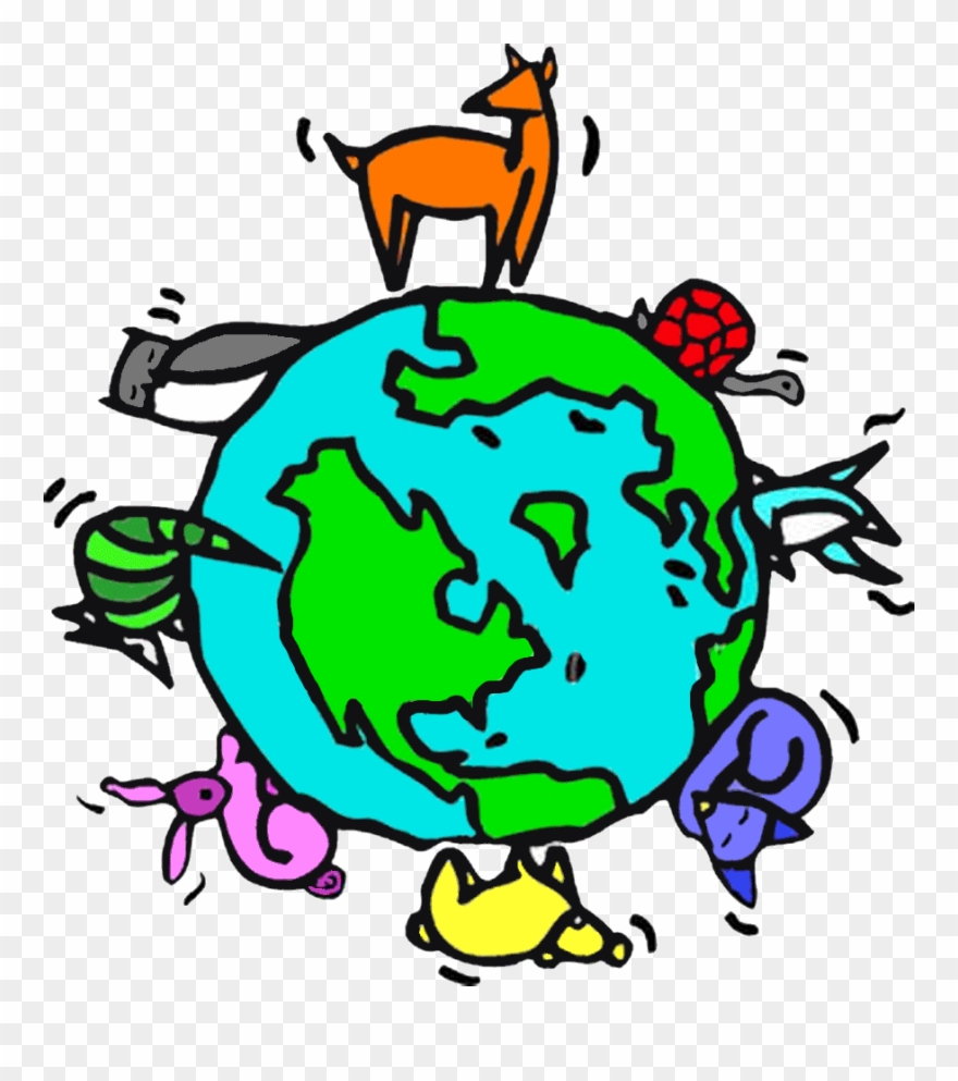 Earth Ecosystem Clipart - Animal Behavior Clip Art - Png Download