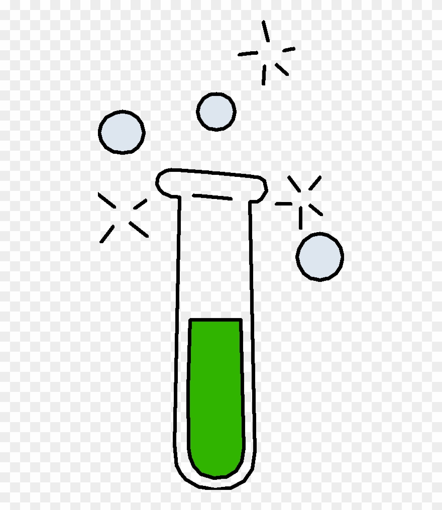Life107 Practical 1 In A Test-tube - Test Tube Drawing Easy Clipart