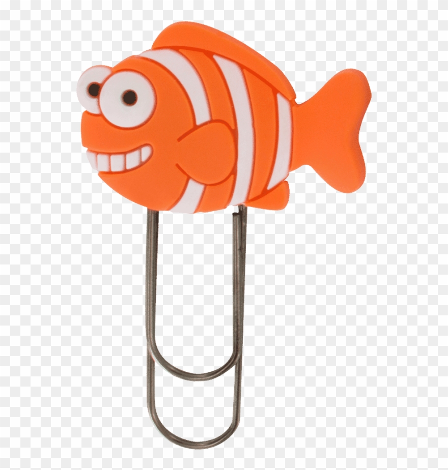 Marque Page Petit Modèle - Pylones Magnet Funky Animals - Fisch Clipart