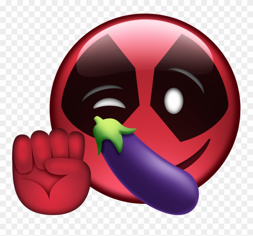 11 Feb - Deadpool Emoji Png Clipart