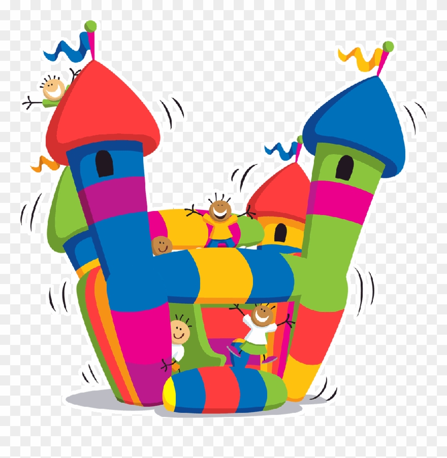 Bouncy Castle Clip Art Free - Bouncy Castle Transparent Background - Png Download