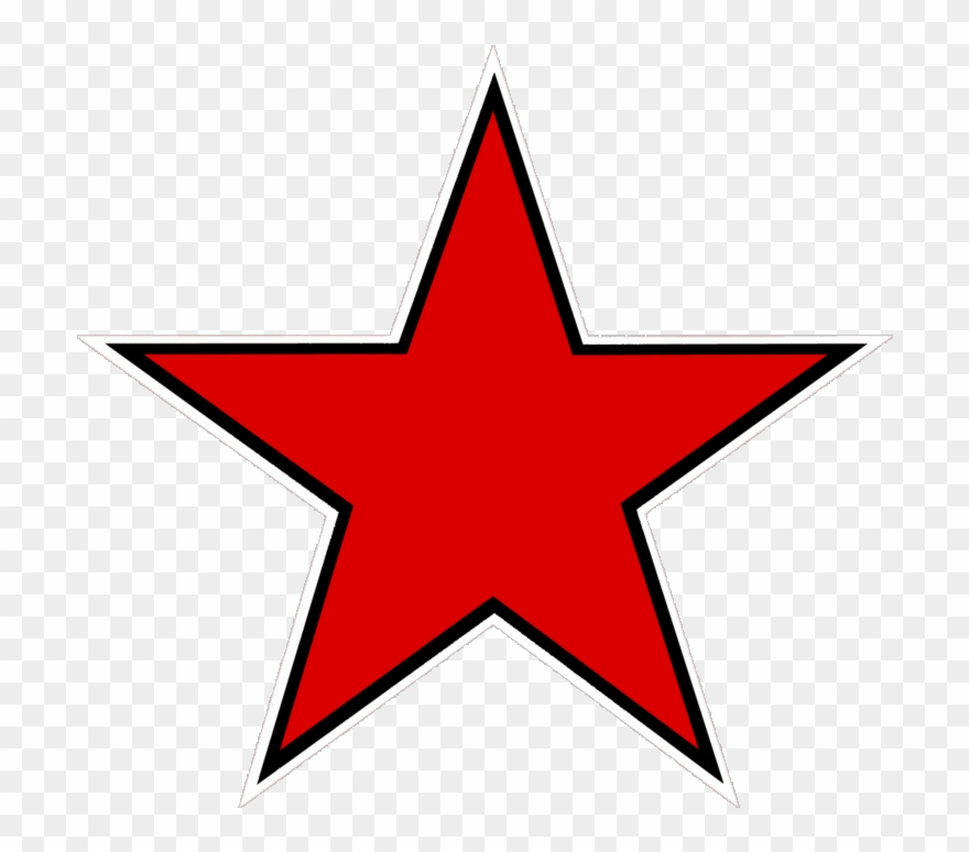 Red Shooting Star Clip Transparent Download - Red Star No Background - Png Download