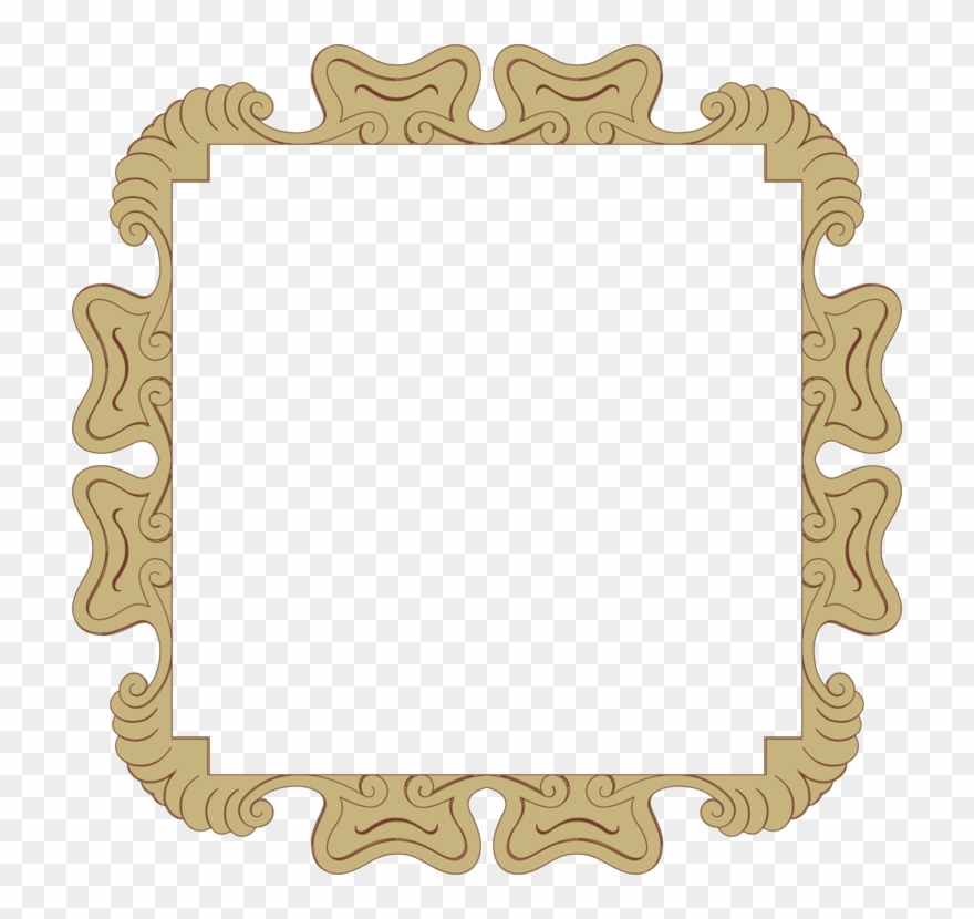 Line Art Picture Frames Html Download Hyperlink - Frame Minecraft Png Clipart