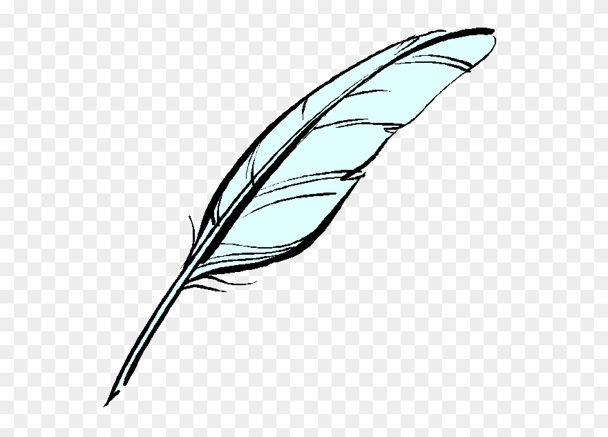 Graphic Download Quill Clipart - Feather Quill Pen Clipart - Png Download