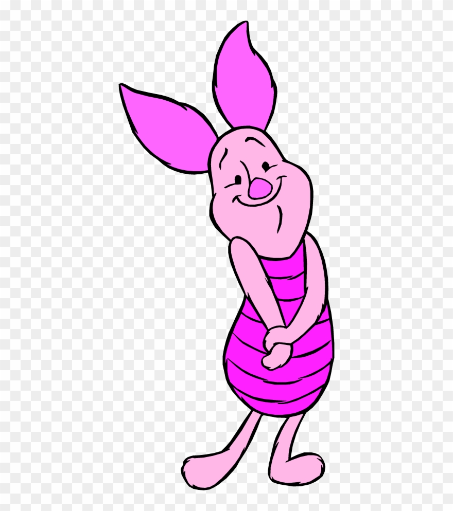 Piglet Original And Limited Edition Art - Winnie The Pooh Piglet Clipart - Png Download