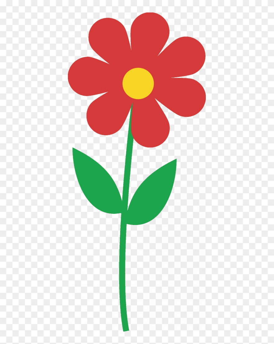 Lizenzfrei - Single Flower Clip Art - Png Download