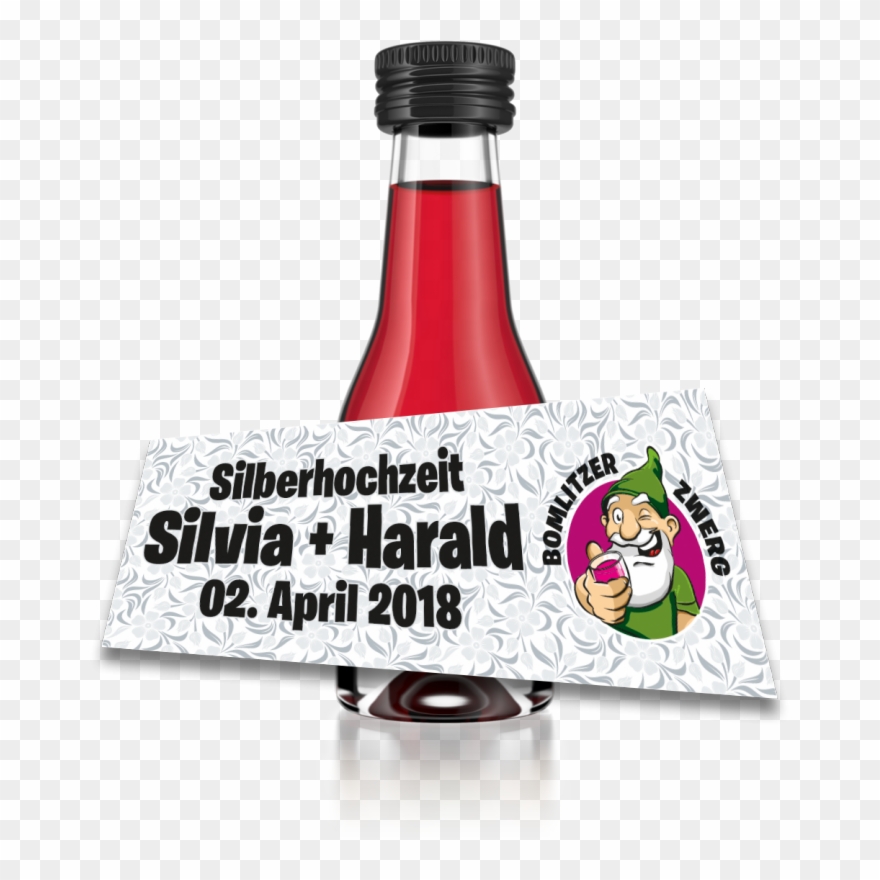 Selbstverständlich Gibt Es Den Bomlitzer Zwerg Nur - Glass Bottle Clipart
