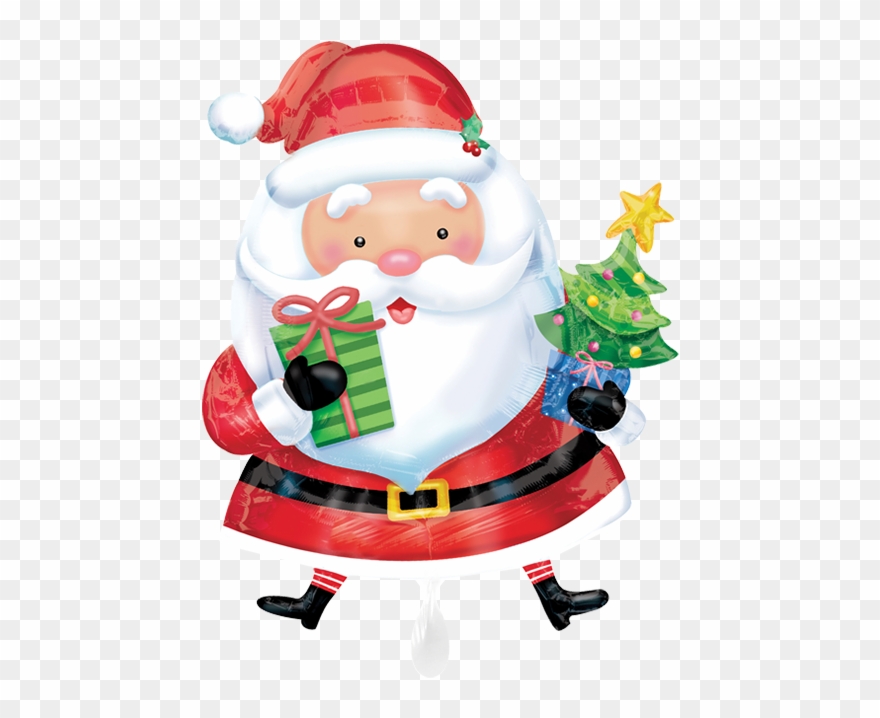 Christmas Foil Balloons Clipart