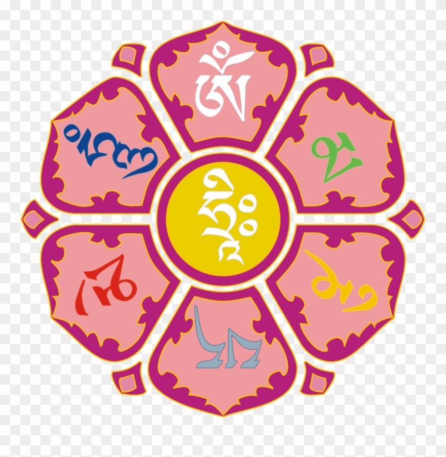 Om Mani Padme Hum Clipart