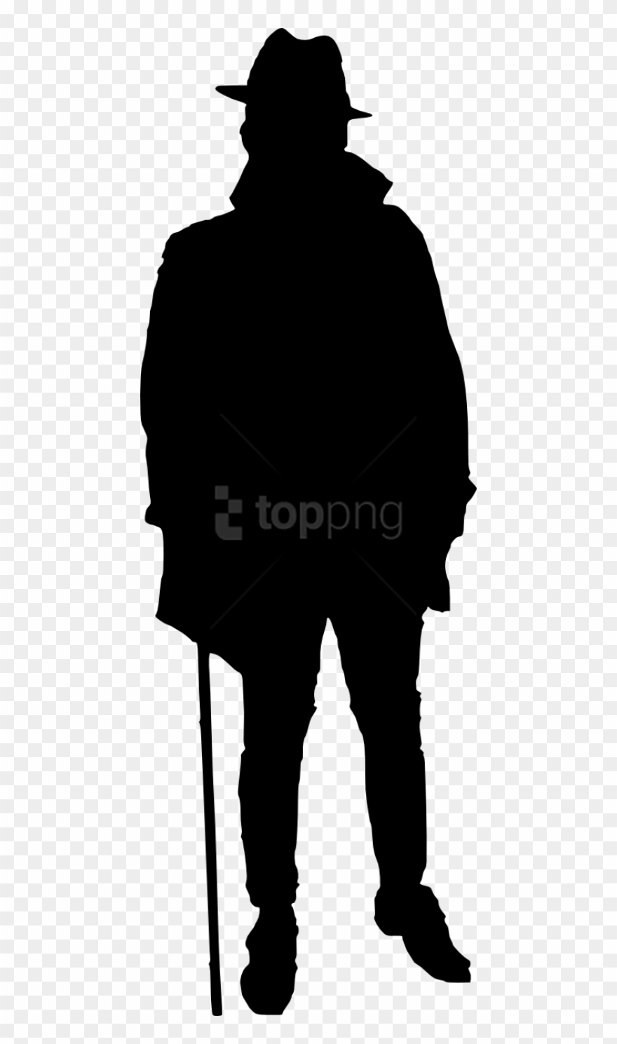 Free Download - Joker Silhouette Transparent Clipart