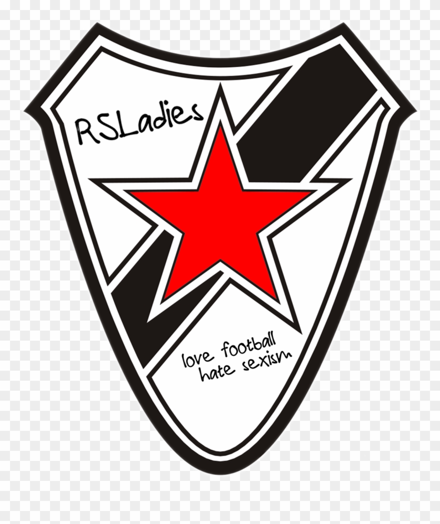 Rsladies Logo Button Dynama - Roter Stern Leipzig Clipart