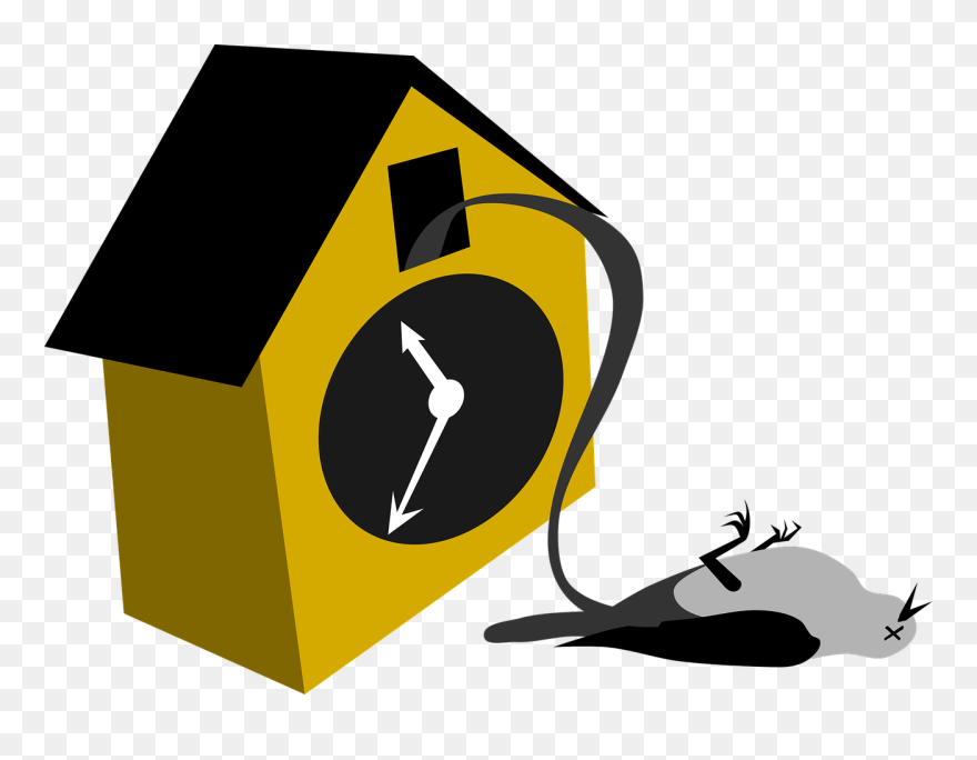 Similar Images For Cuckoo Cliparts - Gambar Karikatur Jam - Png Download