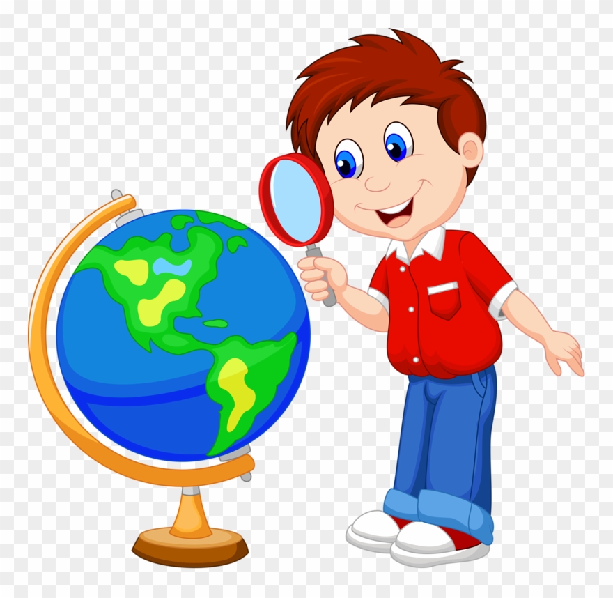 Фотки School Pictures, Preschool Themes, Preschool - Kid Globe And Magnifying Glass Clipart Png Transparent Png