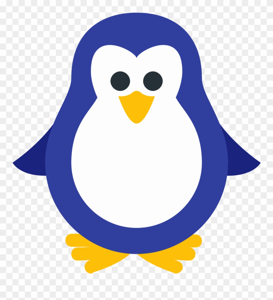 This Particular Icon Features An Oval - Pinguim Png Clipart