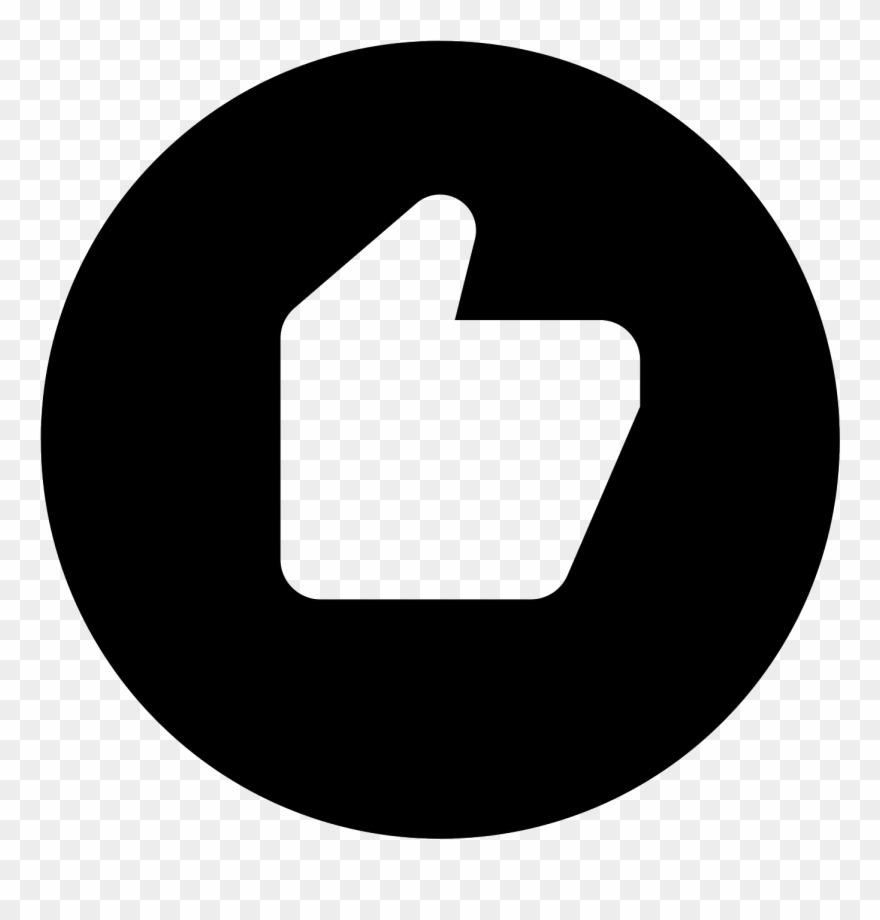 Thumbs - Left Arrow In Circle Clipart