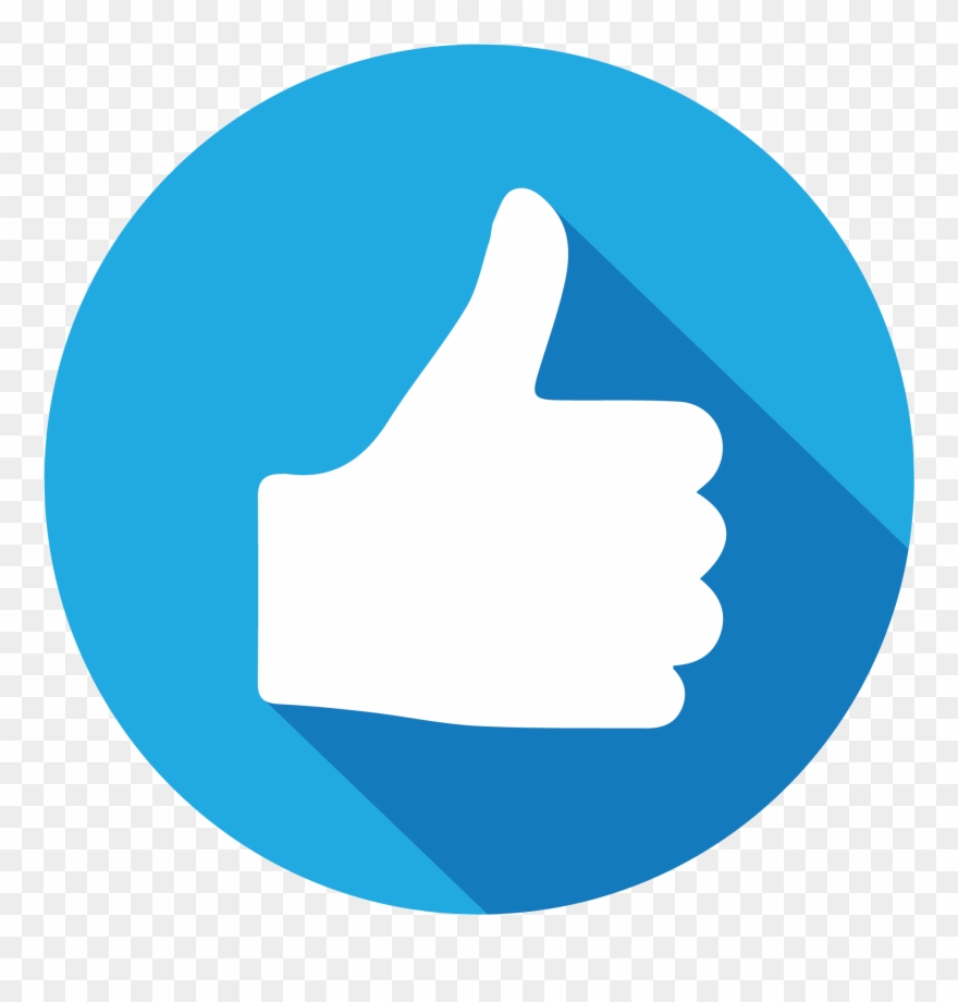 Thumbs - Telegram App Logo Png Clipart