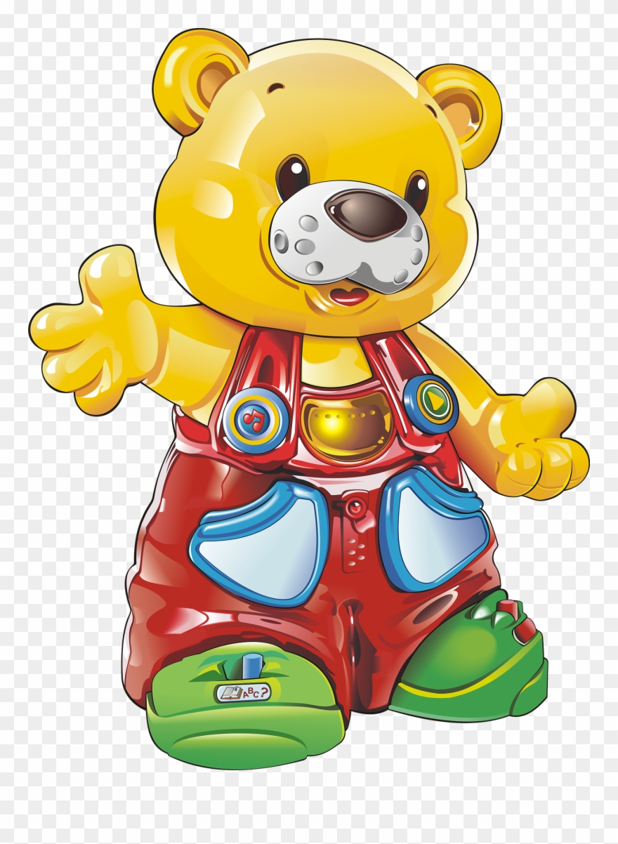 #teddy #teddybär #kuscheltier #hallo #gutenmorgen #wochenende - Clementoni 69322.1 - My Story Tom Clipart