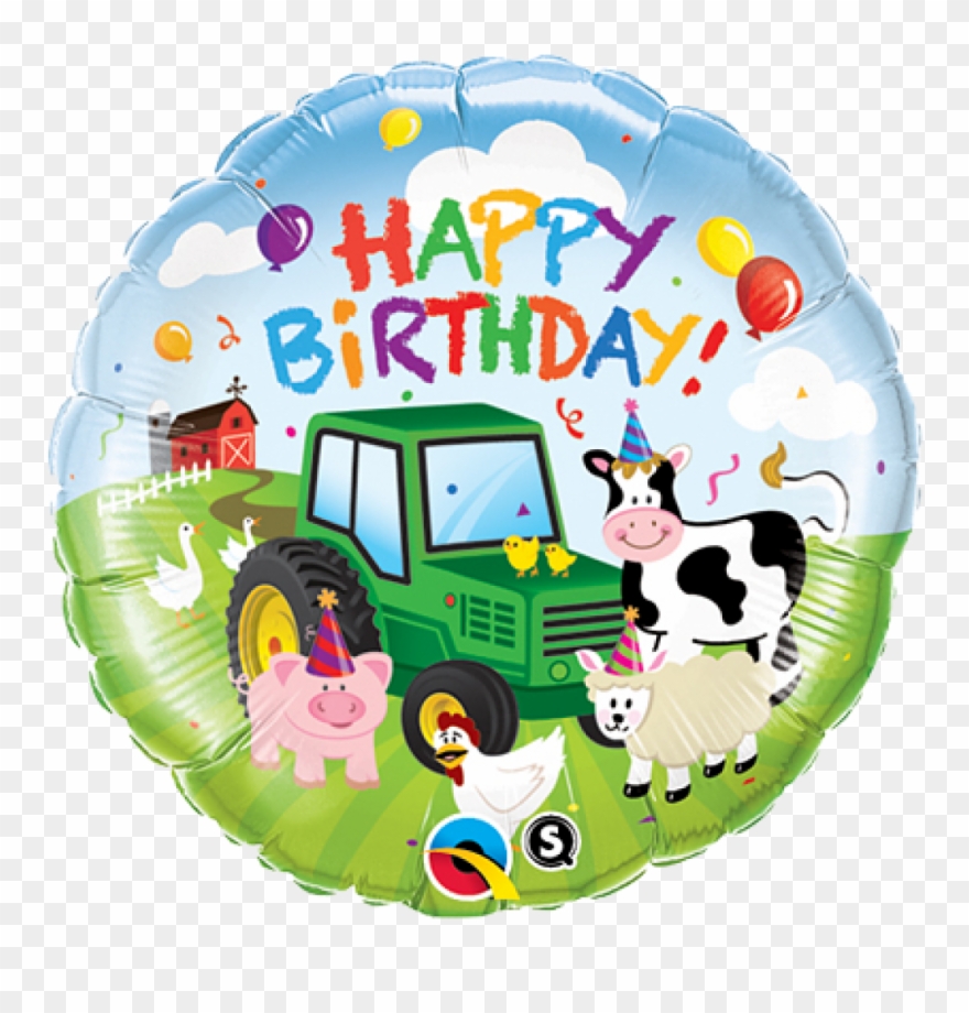 Happy Birthday John Deere Tractor Clipart