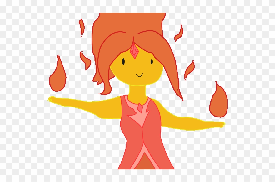 Clipart Fire Animated Gif - Flame Princess Transparent Gif - Png Download